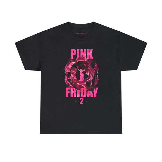 PINK FRIDAY 2 - PINK FRIDAY TOUR DATES BLACK COTTON TEE